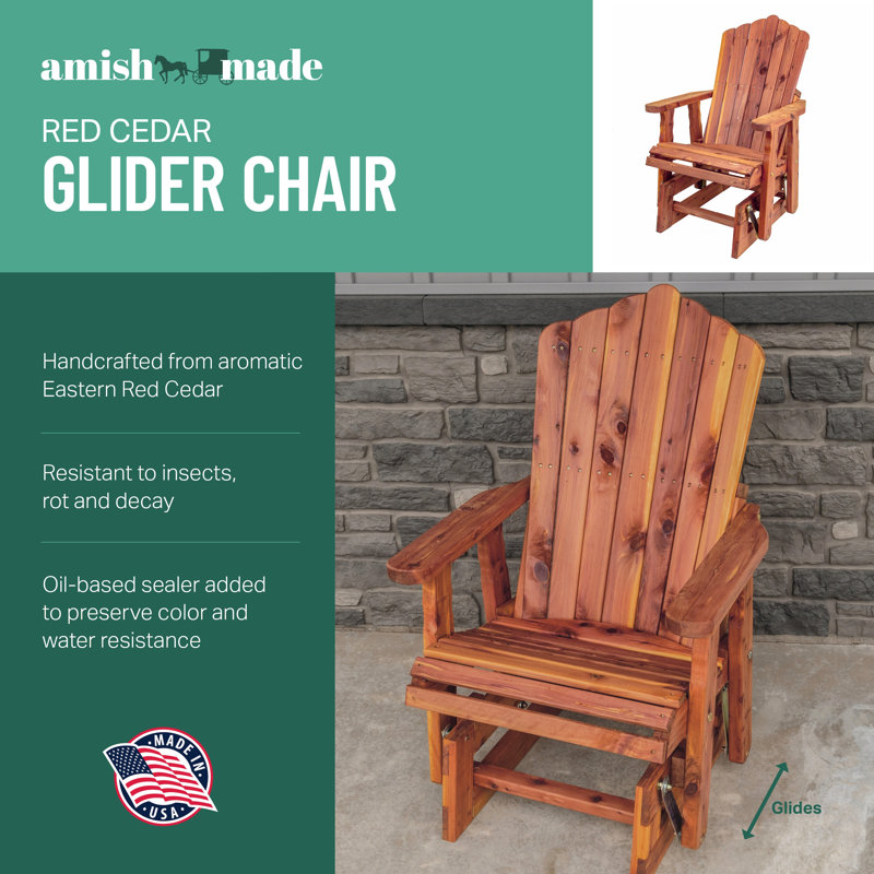 Wood Outdoor Glider