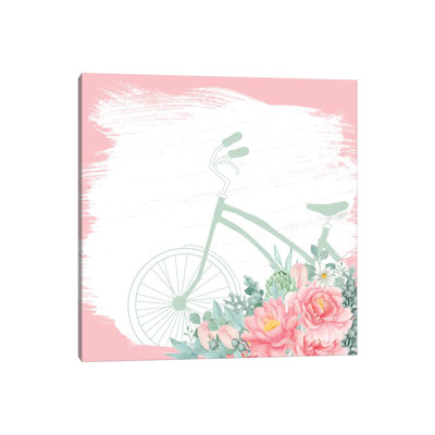 Mint Paris V by Kimberly Allen - Wrapped Canvas Print