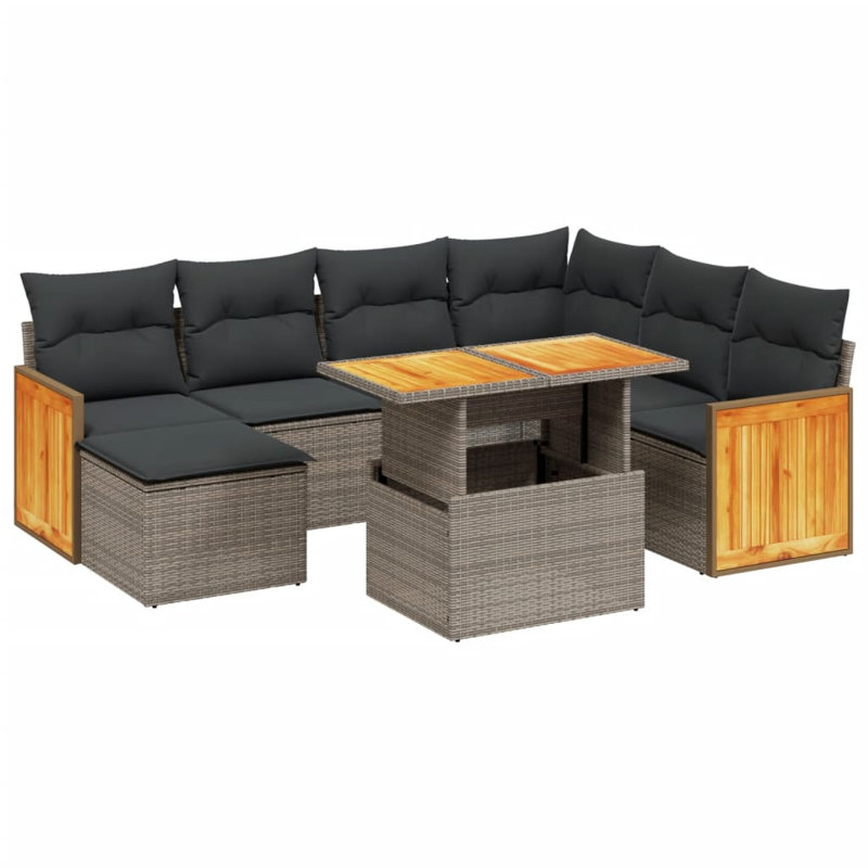 Ensemble de canapé de jardin Vidaxl