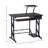 Bequette Metal Base Computer Desk