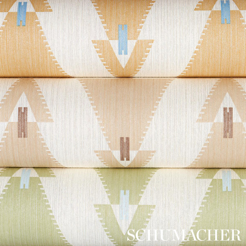 Papier peint Schumacher x A Rhum, Avoine