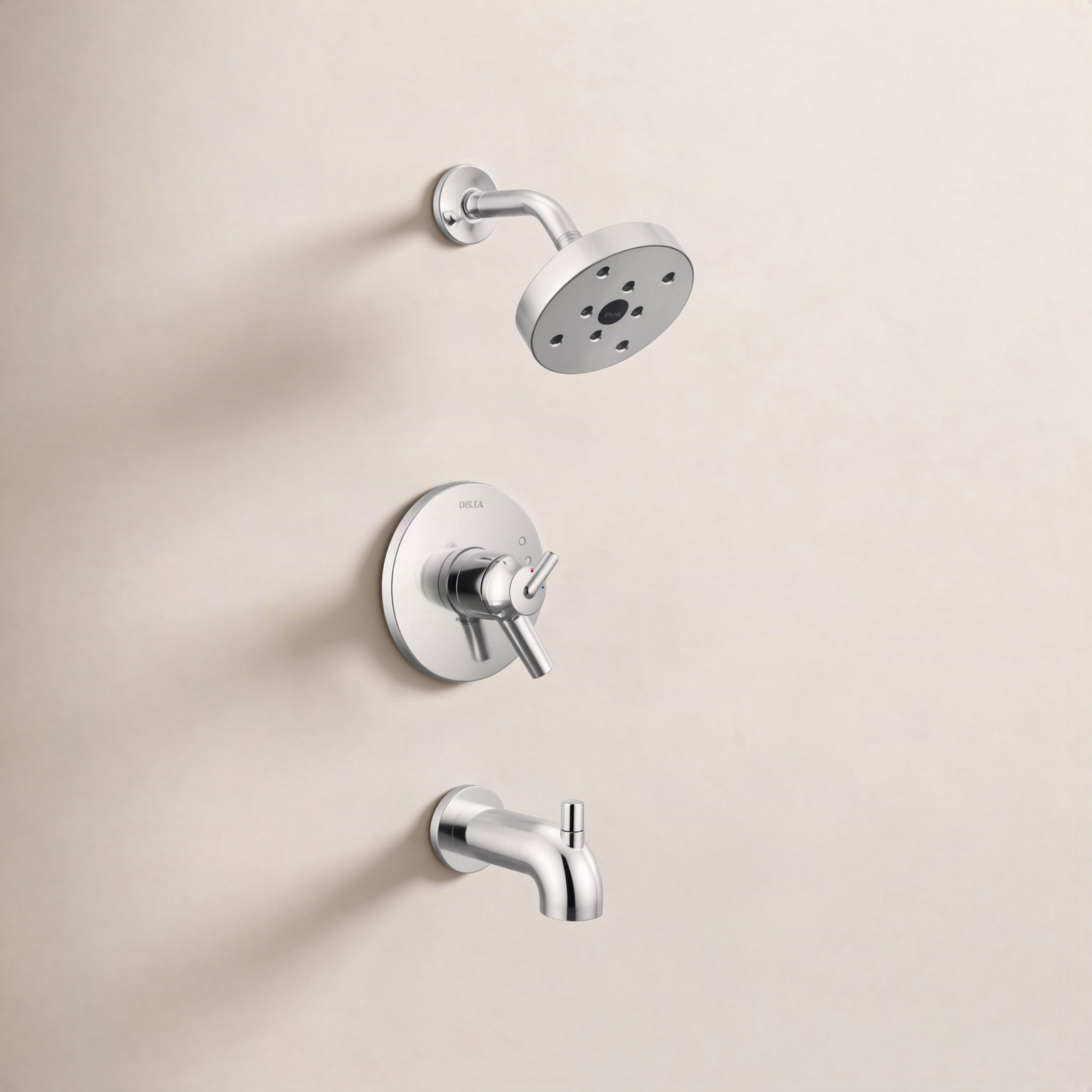 Trinsic 17 Series Dual-Function Tub Shower Set, Chrome
