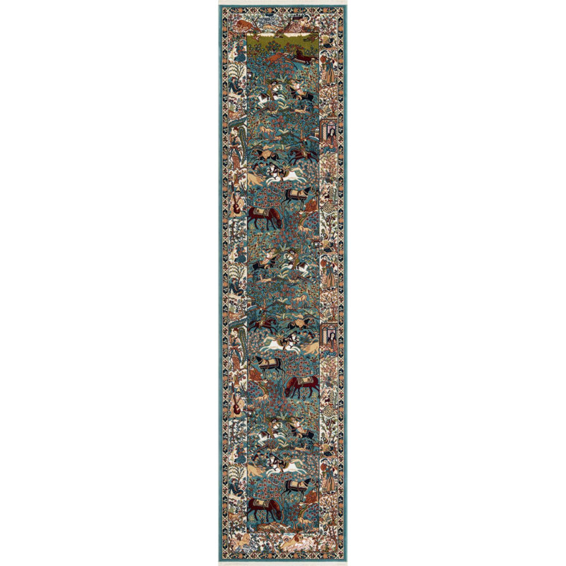 Kelayeh Oriental Indoor Rug, Runner 2'7" x 11'