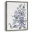 Periwinkle Patch IV, reproduction encadrée - bois massif-1147630968