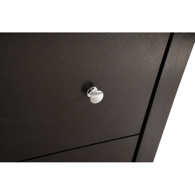 6-Drawer Dresser Chest, Storage Cabinet, Black
