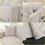 Canapé modulaire moderne en forme de L avec repose-pieds et coussins amovibles - Canapé en lin confortable pour les petits espaces de vie-1576997615