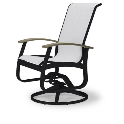 Chaise de patio pivotante Askar