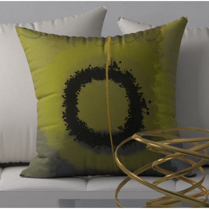 Reversible Throw Pillow, 18" x 18"