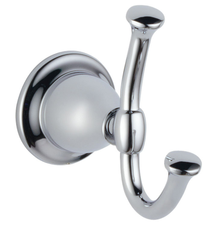 Lockwood Double Robe Hook, Chrome