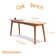 Passendale 6 - Person Solid Wood Top Four Leg Dining Set