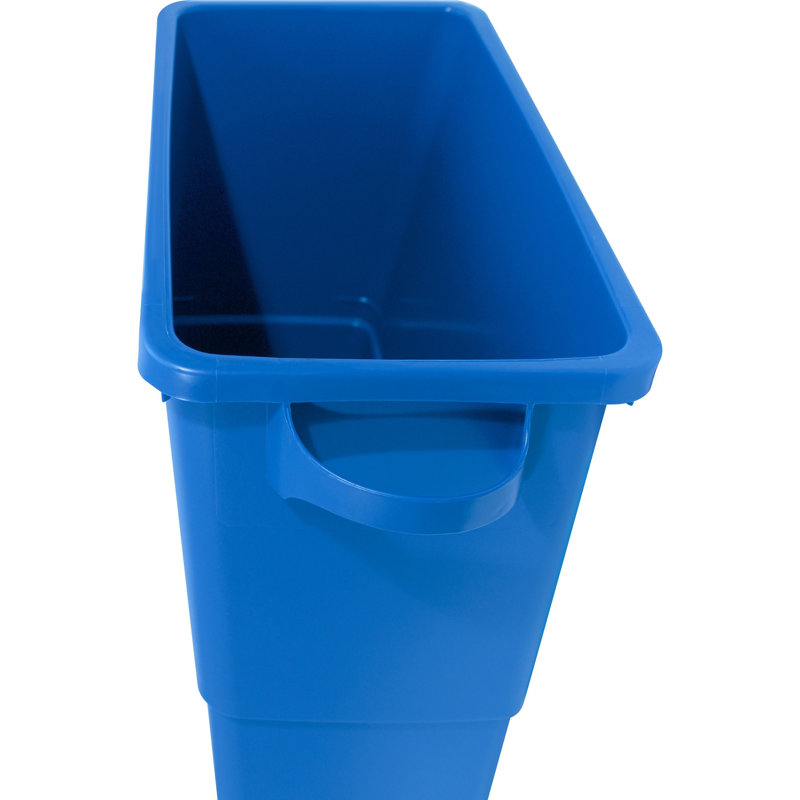 Plastic Open Recycling Bin - 23 Gallons