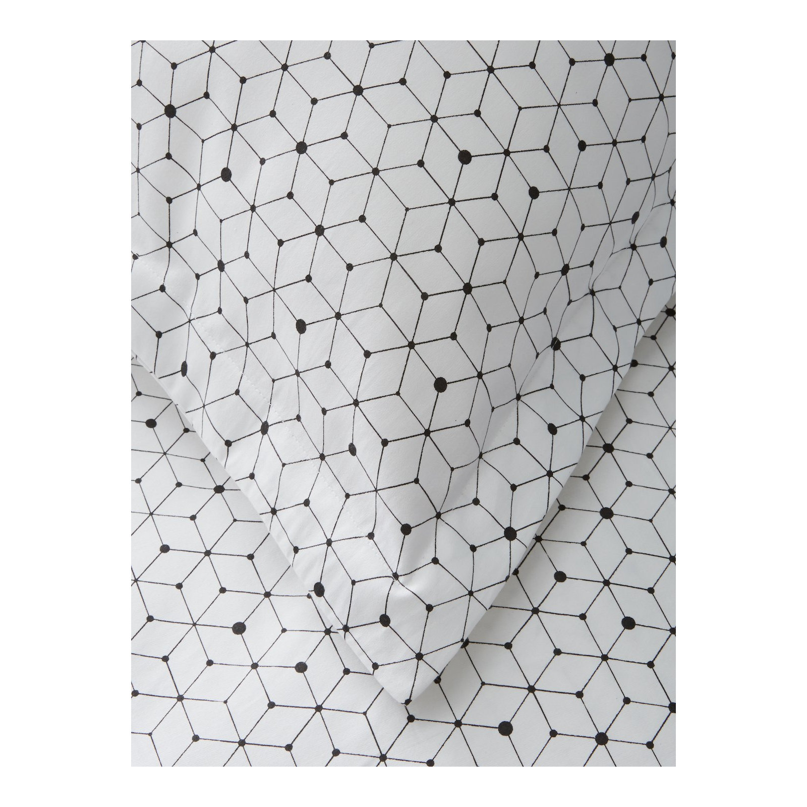 Duvet Cover Set, Black/White, King Duvet Set + 1 Sham