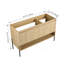 Meuble-lavabo autoportant 48 po sans lavabo supérieur-125033996
