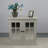 Durable Storage Sideboard with Acrylic Mirrored Doors-961739215-961739213