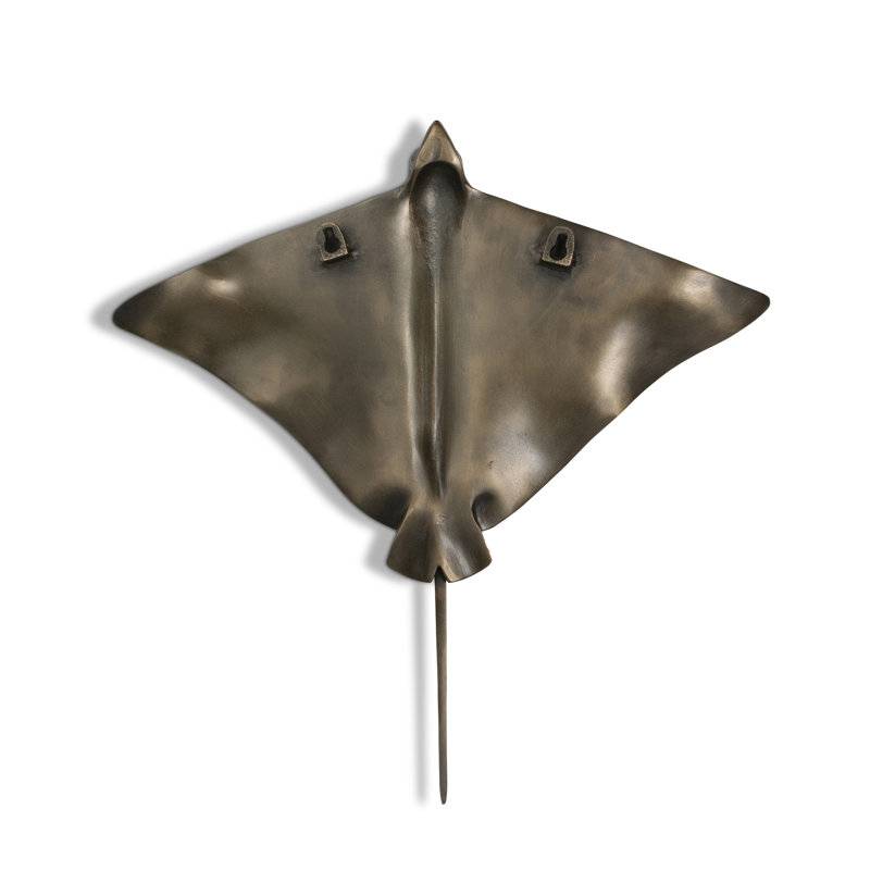 Stingray Wall Sculpture, Large, Medium