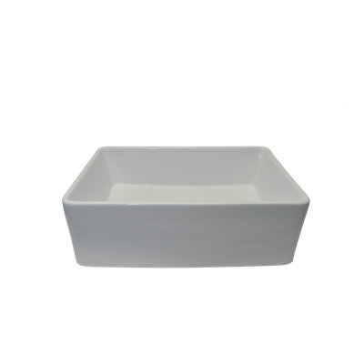 23.75'' L Single Bowl Fireclay Kitchen Sink