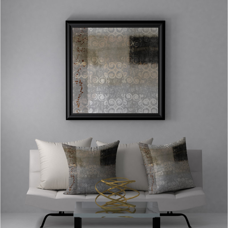 Housse et insert de coussin carré primé, 24" X 24"