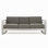 3 Seater Sofa With Metal Tray