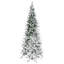 Arbre de Noël artificiel pin enneigé 9 pi avec branches réalistes et 1159 pointes, vert