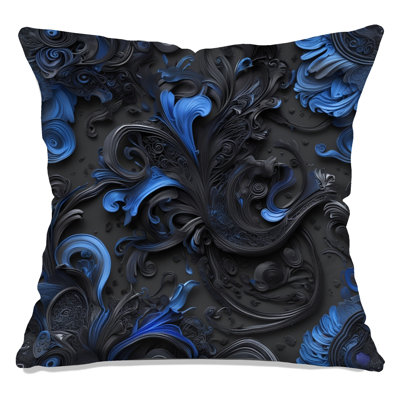 Coussins Intricate Abstract Swirls