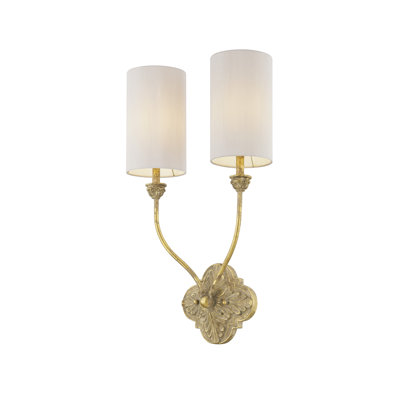 Assal 2-Light Plug-in Candle Wall Light