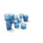 Stackables Blue Drinkware, Set of 12-115678258