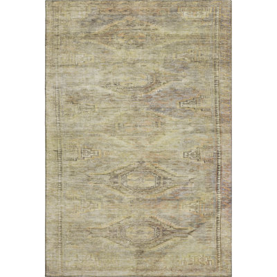 Premium Machine Washable Marasco AMF1631 Global Rug