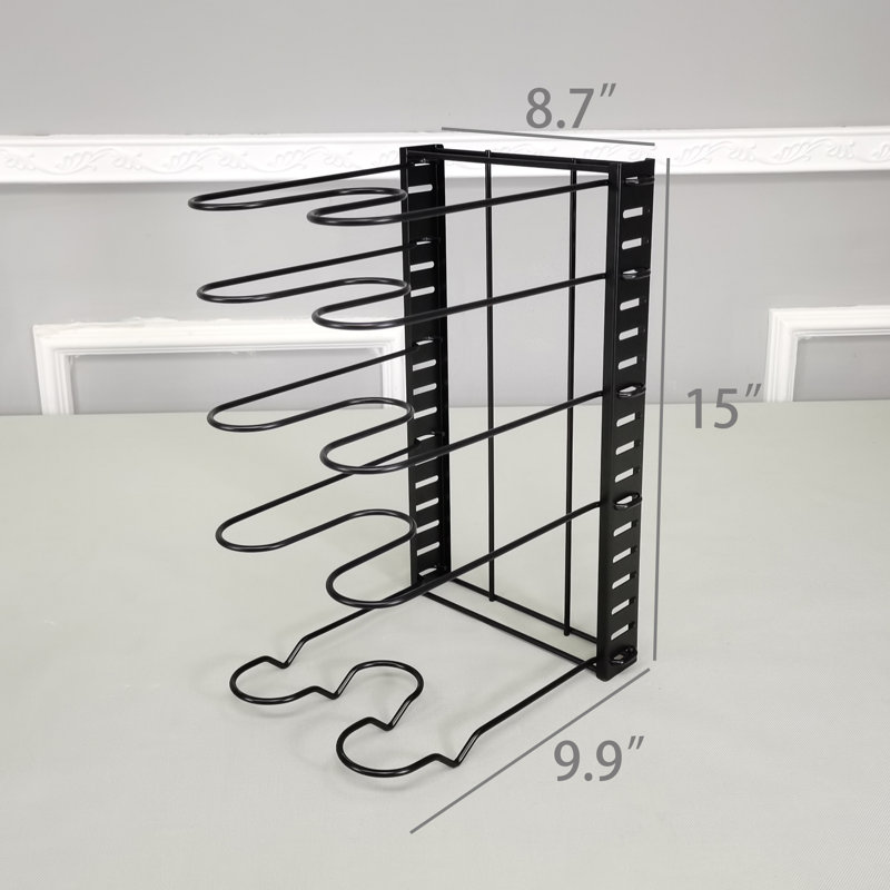Metal Rectangle Free Standing Pot Rack