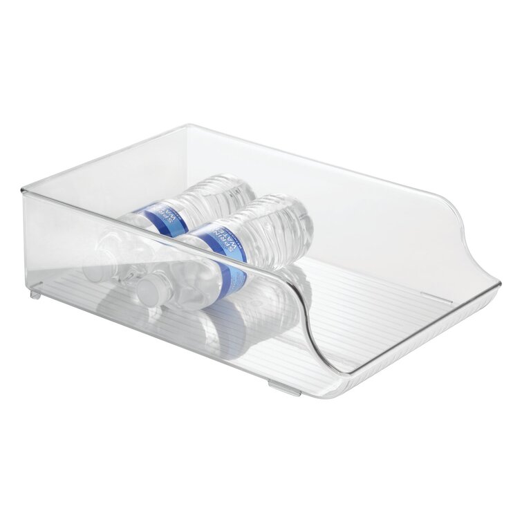 InterDesign Fridge Binz! Bottled Water Organizer and dispenser for  refrigerator shelves 