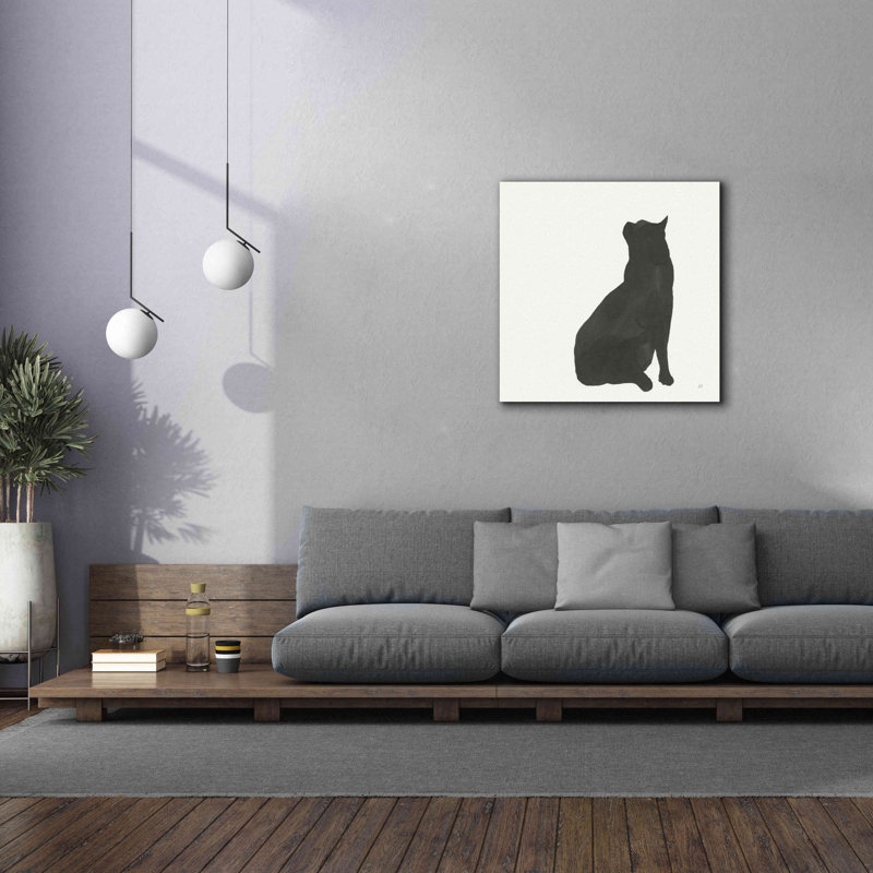 «Black Cat II» par Chris Paschke, H 37 po x l 37 po x P 1,5 po
