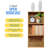 Tall Bookcase with Open Storage Bookshelf for Home or Office-116067269-116067274