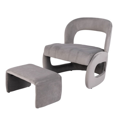 Daneesha Velvet Lounge Chair