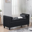 Repose-pieds avec 2 coussins, garniture cloutée et compartiment de rangement-1171116989