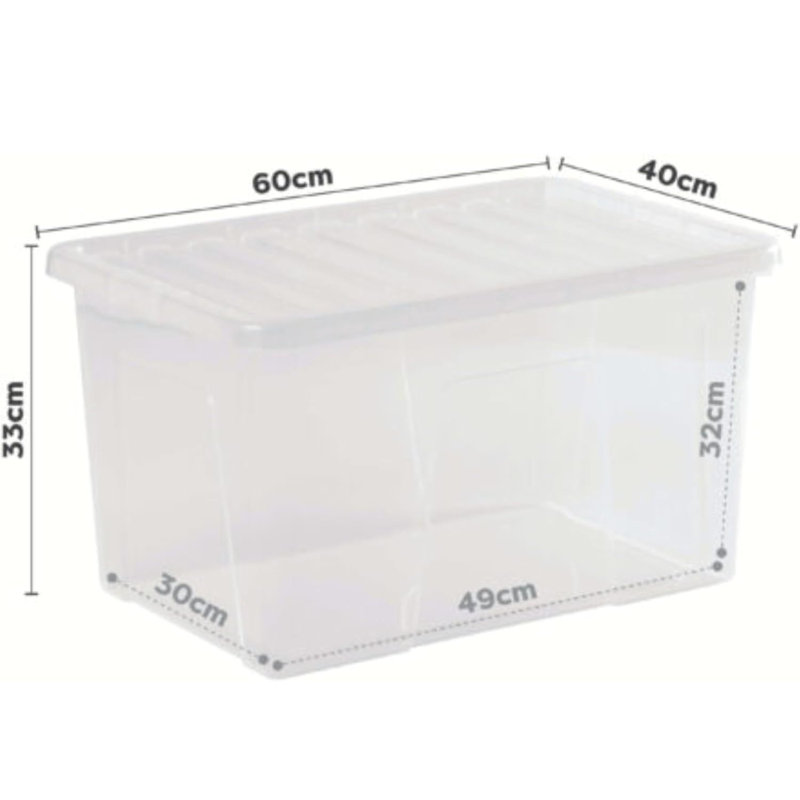 Metro Lane Plastic Decorative Bin