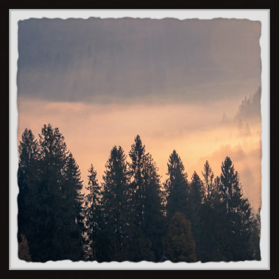 Light Rays Diptych A - 18X18