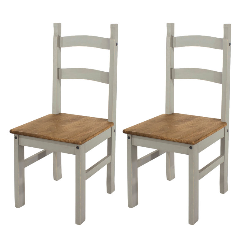 Whiffletree Solid Wood Slatted Back Dining Chair
