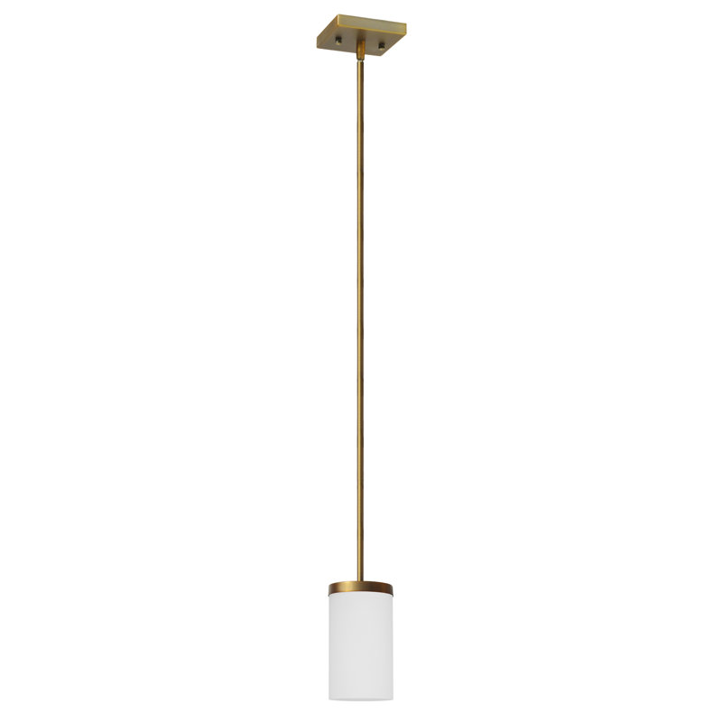 Luminaire suspendu cylindrique à 1 lumière Armella