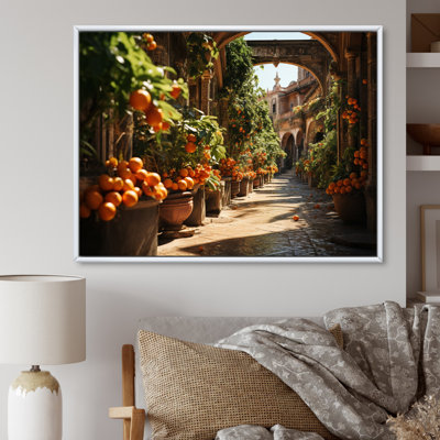 " Spain Seville Orange Trees "
