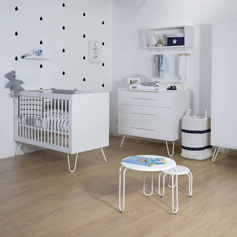 Childhome Shelf Cloud Metal White