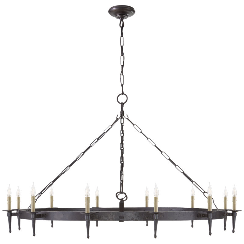 Ralph Lauren Branson 12 Light Chandelier