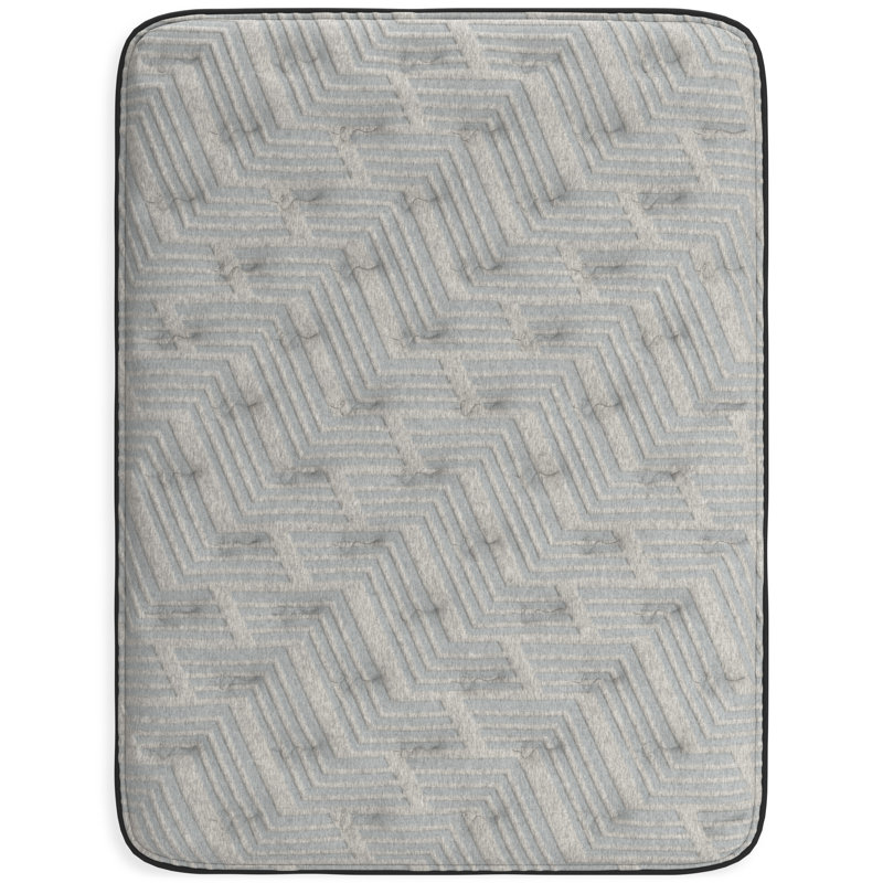 Twin Blue/Gray Pillowtop Innerspring Gel Memory Foam Mattress