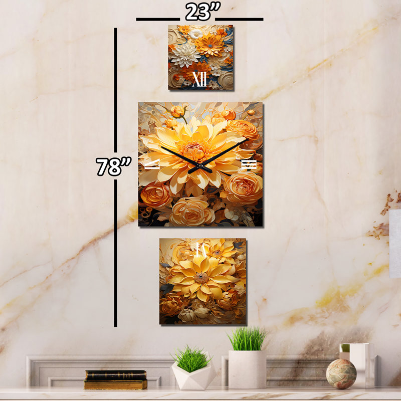 Horloge murale Radiant Reverie