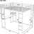 Silver Metal Loft Bed, Full Size With Desk & Shelves - Enhance Bedroom And Appearance Bed In Silver, 2 Organization Comfort-767650745