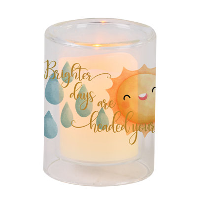 Candleholder Brighter Days Are Your Way