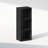 Furinno Reed 3-Tier Open Shelf Multipurpose Closet & Clothing Storage, Storage Organizer, Blackwood