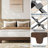 Platform Bed Frame with Wood & Metal Slats, 10.2" Underbed Storage, Easy Assembly,-434061190-434061195