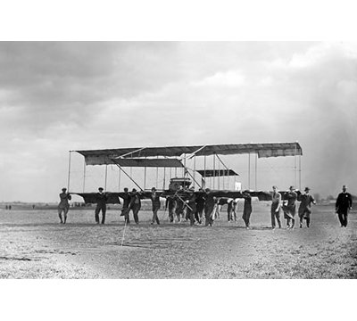 " Towing A Downed Plane "
