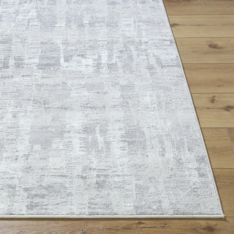 Tapis d'intérieur tissé à la machine Almudena, Rectangle 6 pi 7 po x 9 pi