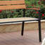 Banc de jardin en aluminium Abrego-862372921