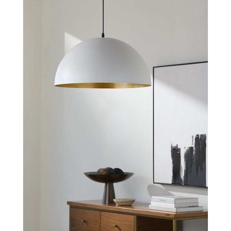 Amil Pendant, White